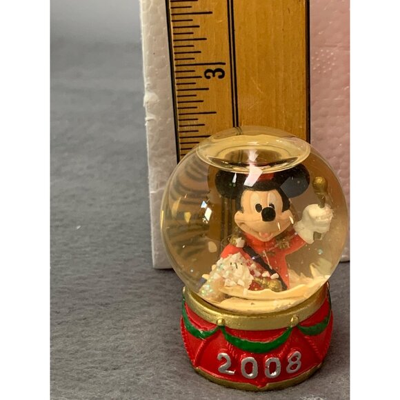 Disney Mickey Mouse 2008 Snow Globe JCPenney Exclusive Collectible Holiday - Picture 5 of 8
